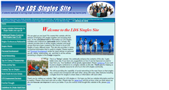 Desktop Screenshot of ldssinglessite.com